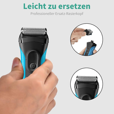 Series 3 Scherkopf Kompatibel mit Braun S3 ProSkin Rasierer Herren Elektrorasierer 3040s 3000s 3050c