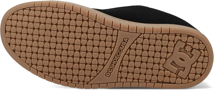 DC Shoes Court Graffik Se, Damen Sneaker 43 EU Schwarz Braun Gummi, 43 EU Schwarz Braun Gummi