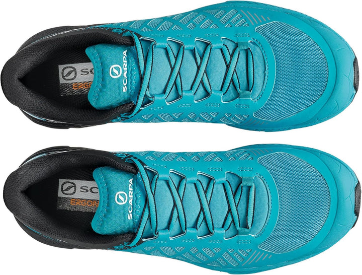 Scarpa Herren Spin Ultra Schuhe Trailrunningschuhe 46,5 (11,5 UK) Azure Black, 46,5 (11,5 UK) Azure