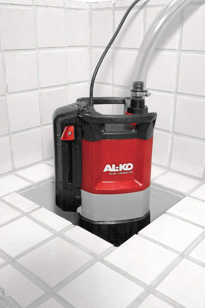 AL-KO Klarwassertauchpumpe SUB 13000 DS Premium, 650 W Leistung, max. Fördermenge 10500 l/h, max. Fö