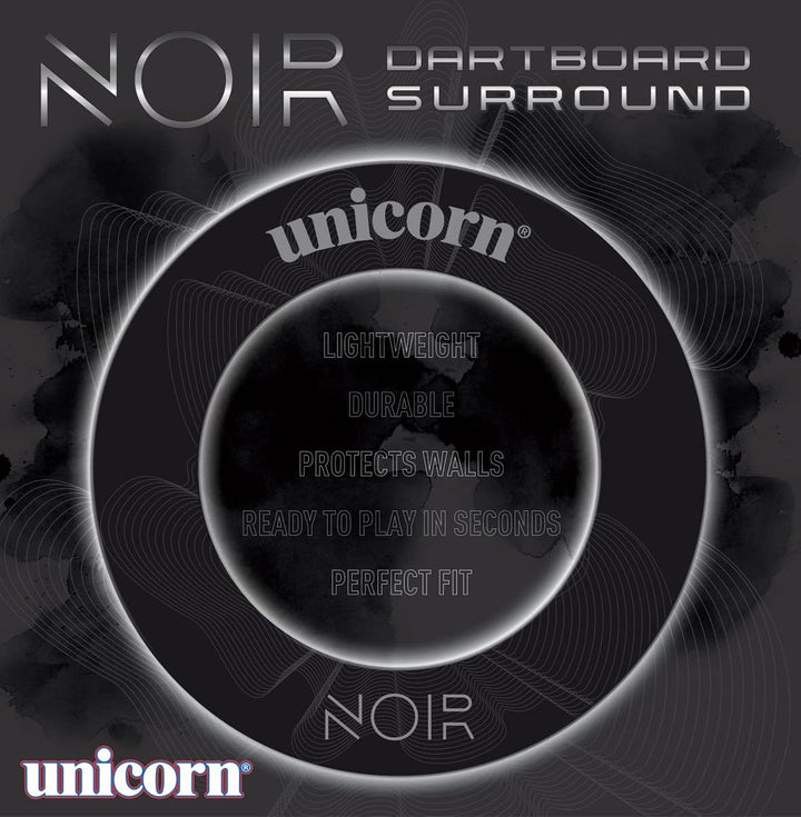 Unicorn Dart Professional PU Surround Black Noir Dartboard Surround