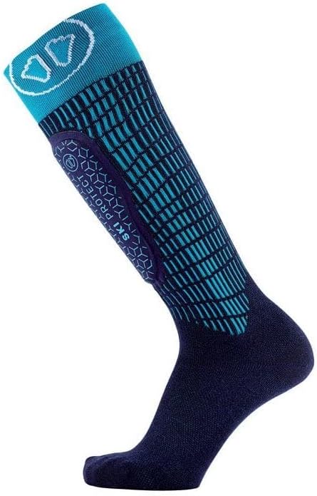 Sidas Unisex Ski Protect-socken Skisocken XS(35-36) Blau, XS(35-36) Blau