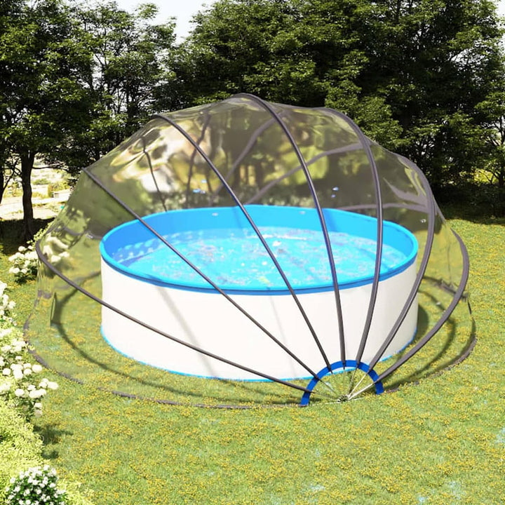 Festnight Poolabdeckung Rund Pooldach Pool Abdeckung Schwimmbadabdeckung Pooldach Für Aufstellpools