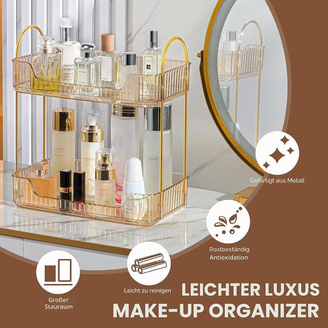 CESTATIVO Make up Organizer, Kosmetik Organizer, Beauty Organizer, Hautpflege Organizer für Badezimm