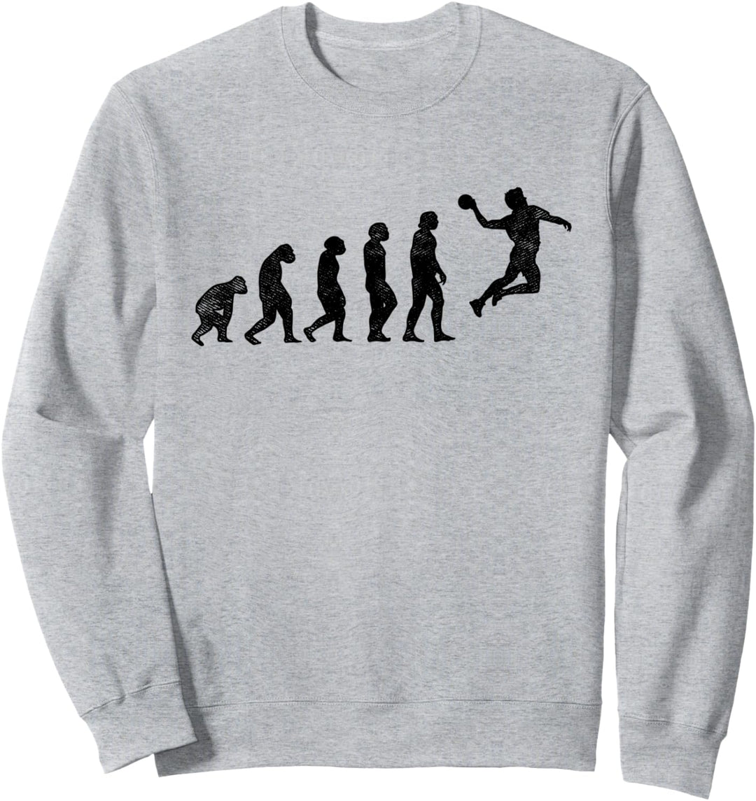 Handball Evolution Handball Spieler Atlethe Sports Ball Sweatshirt