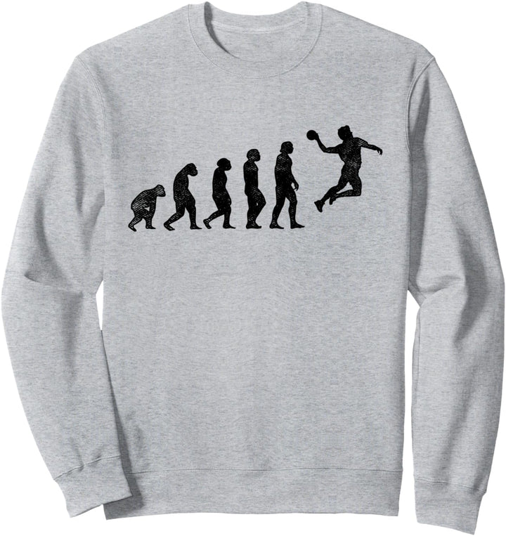 Handball Evolution Handball Spieler Atlethe Sports Ball Sweatshirt