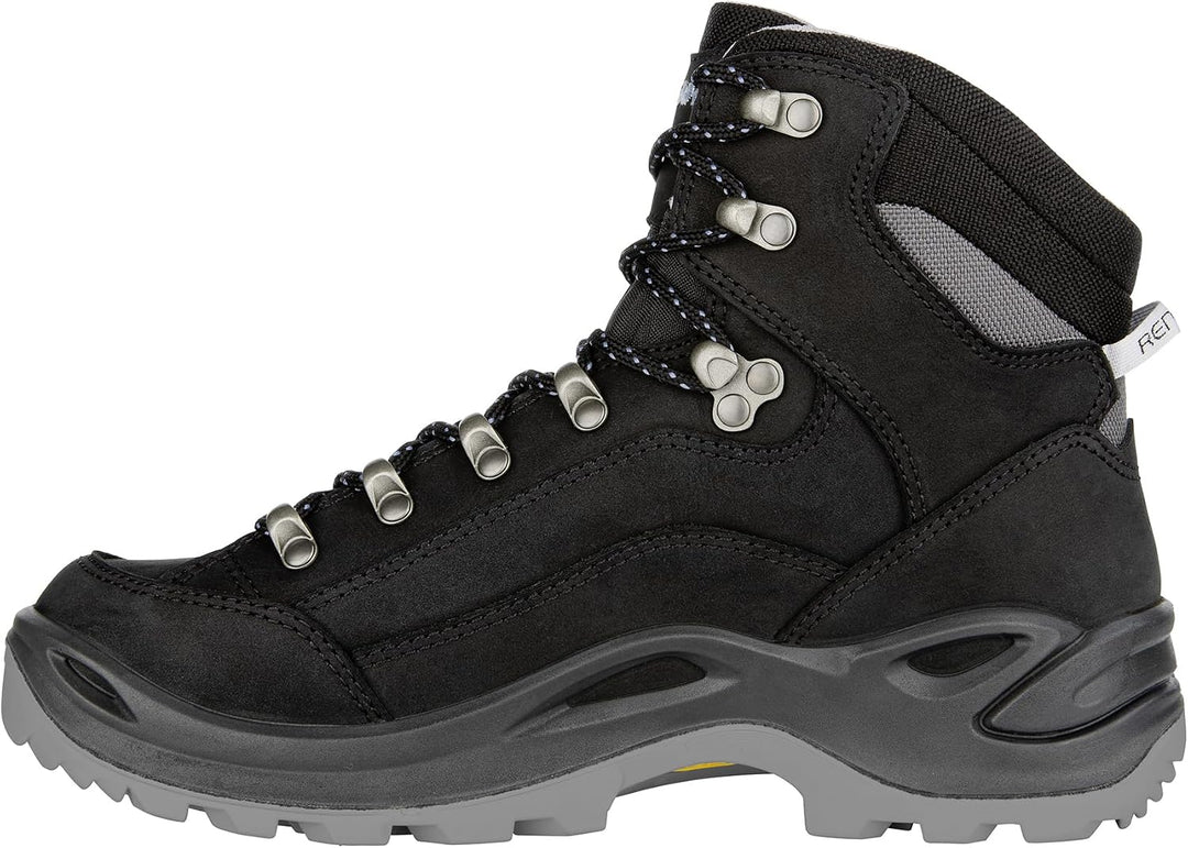 LOWA Renegade GTX MID Ws Damen Wanderstiefel Trekkingschuh Outdoor Goretex 320945 43.5 EU Schwarz Ei