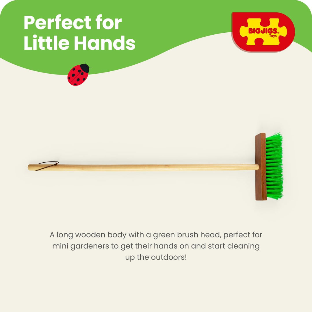 Bigjigs Toys Langstiel Besen
