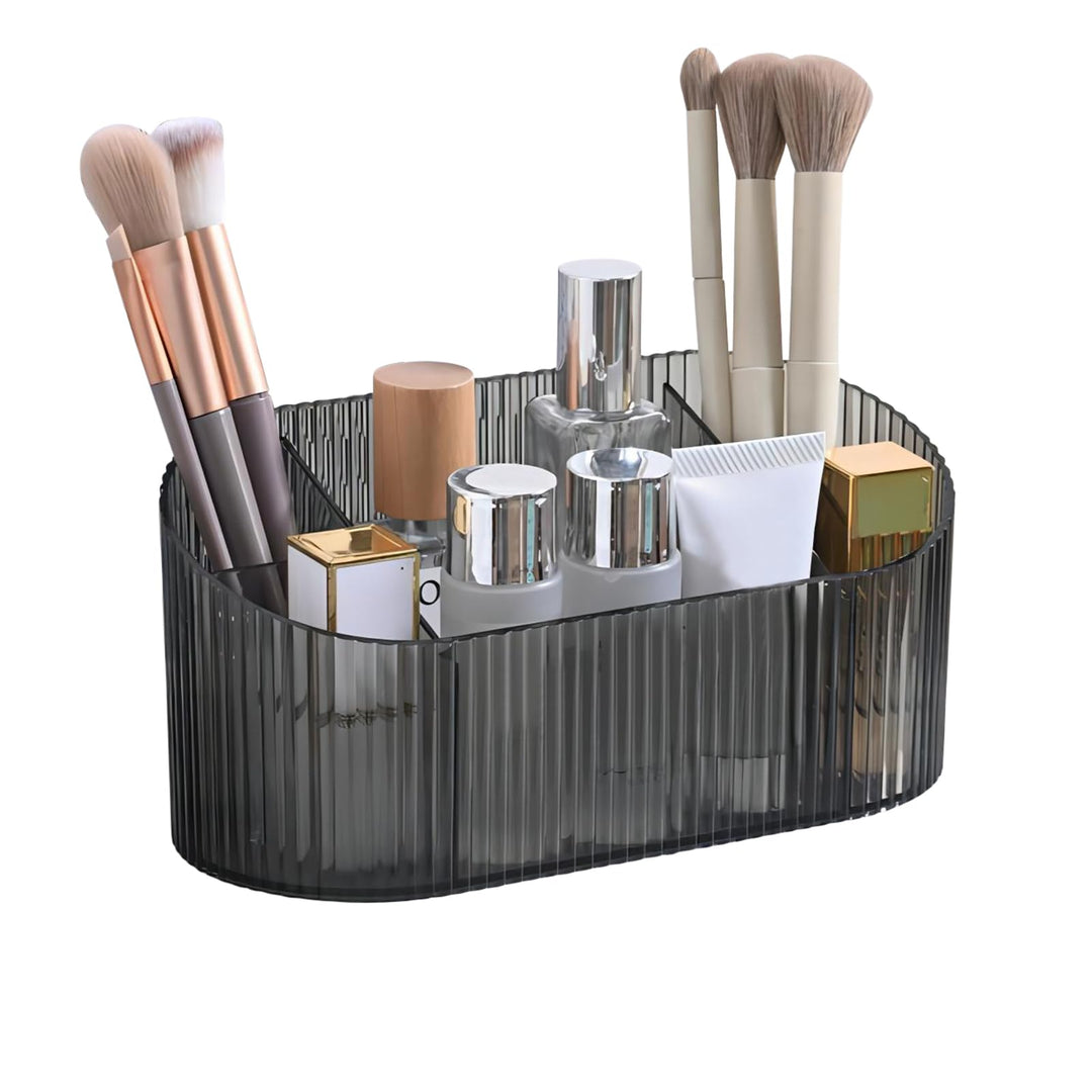 DASITON Make up Kosmetik Organizer,Pinsel Organizer mit 5 Fächern,Acryl Kosmetik Aufbewahrung mit Gr