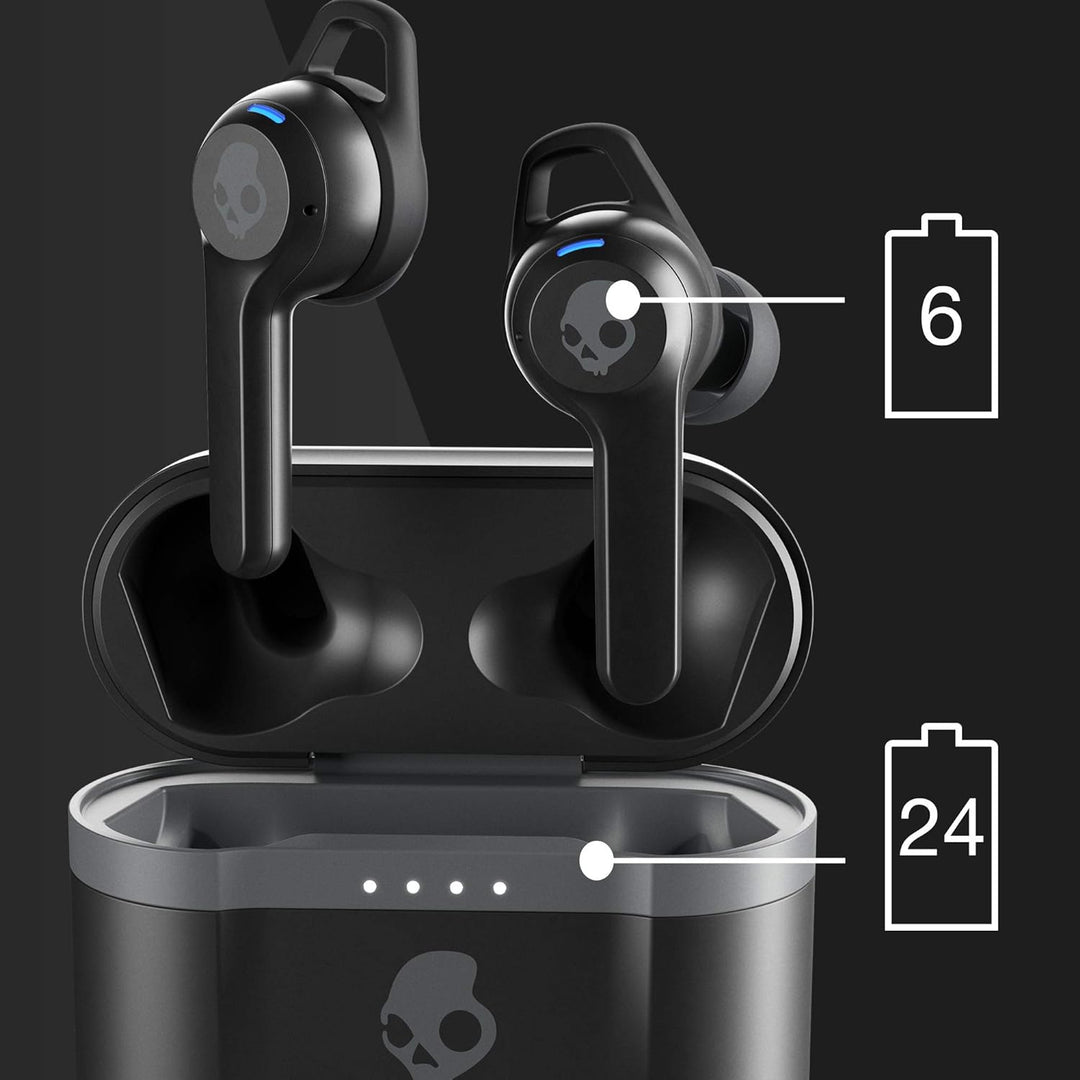 Skullcandy Indy Evo In-Ear Bluetooth Kopfhörer mit Mikrofon, True Wireless, schweiss-, wasser- und s