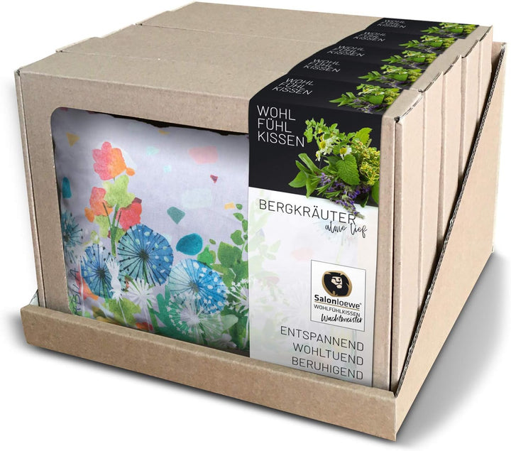 Salonloewe Rosina Wachtmeister Deko-KissBee Happy 21 x 26 cm, Wellness-Kissenbezug aus 100% Baumwoll