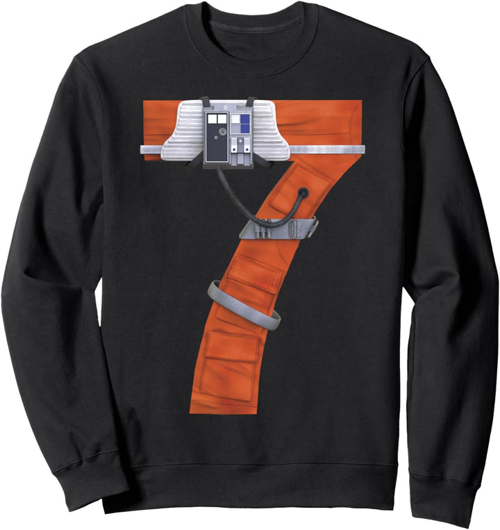 Star Wars Rebel Seventh Birthday Sweatshirt