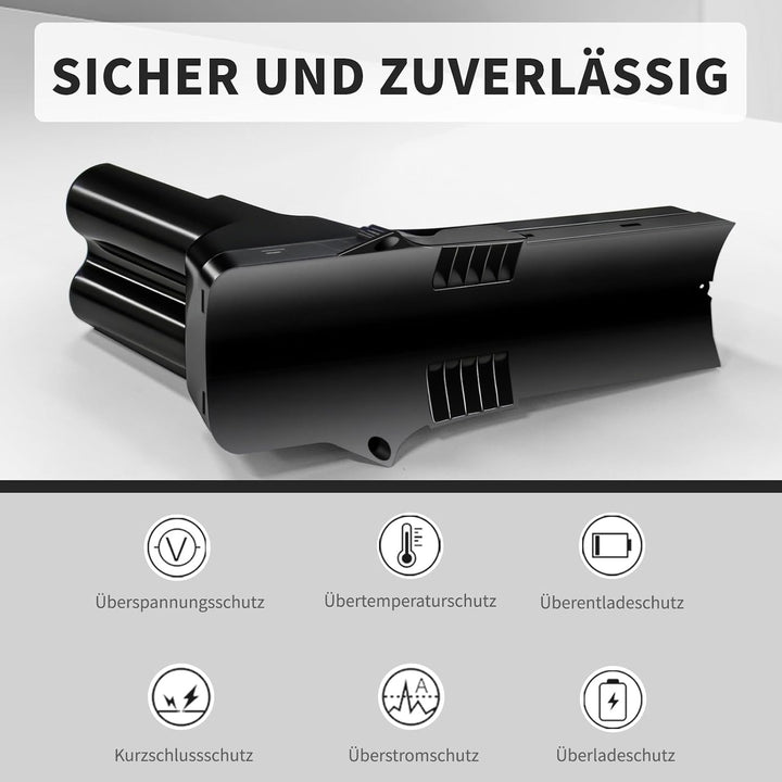 Ersatzakku 25,2V 3000mAh für Philips SpeedPro Max Aqua, XC7042/01, XC8147