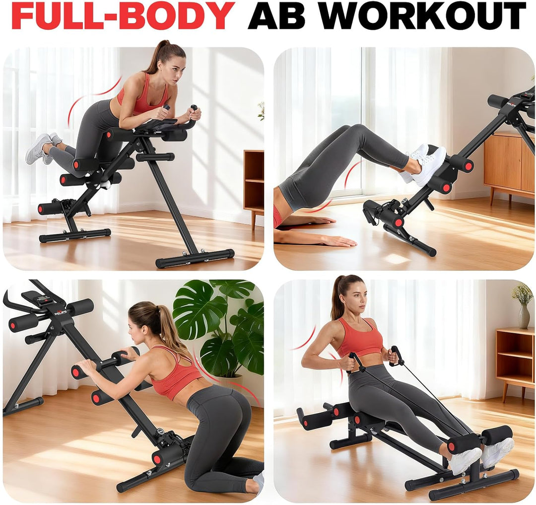 RELIFE REBUILD YOUR LIFE Bauchmuskel Trainer Bauch Trainingsgerät Bauchtrainer für Zuhause AB-Workou
