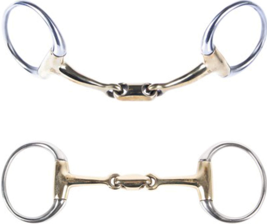 Harry´s Horse Olivenkopftrense GB doppelt gebrochen oval, Grösse:14.5