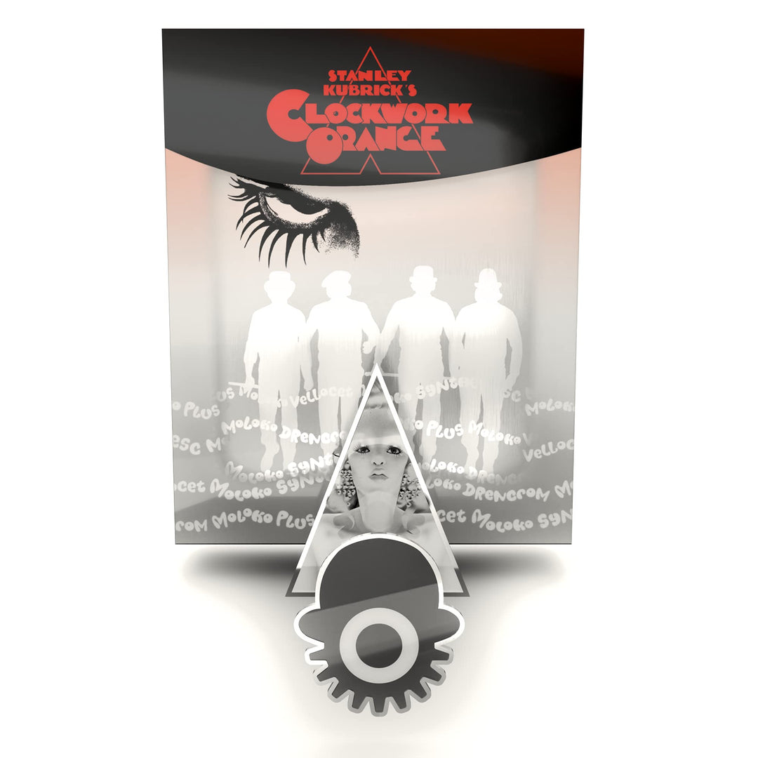 A Clockwork Orange Titans of Cult Steelbook [4K Ultra-HD] [1971] [Blu-ray] [Region Free], 4K