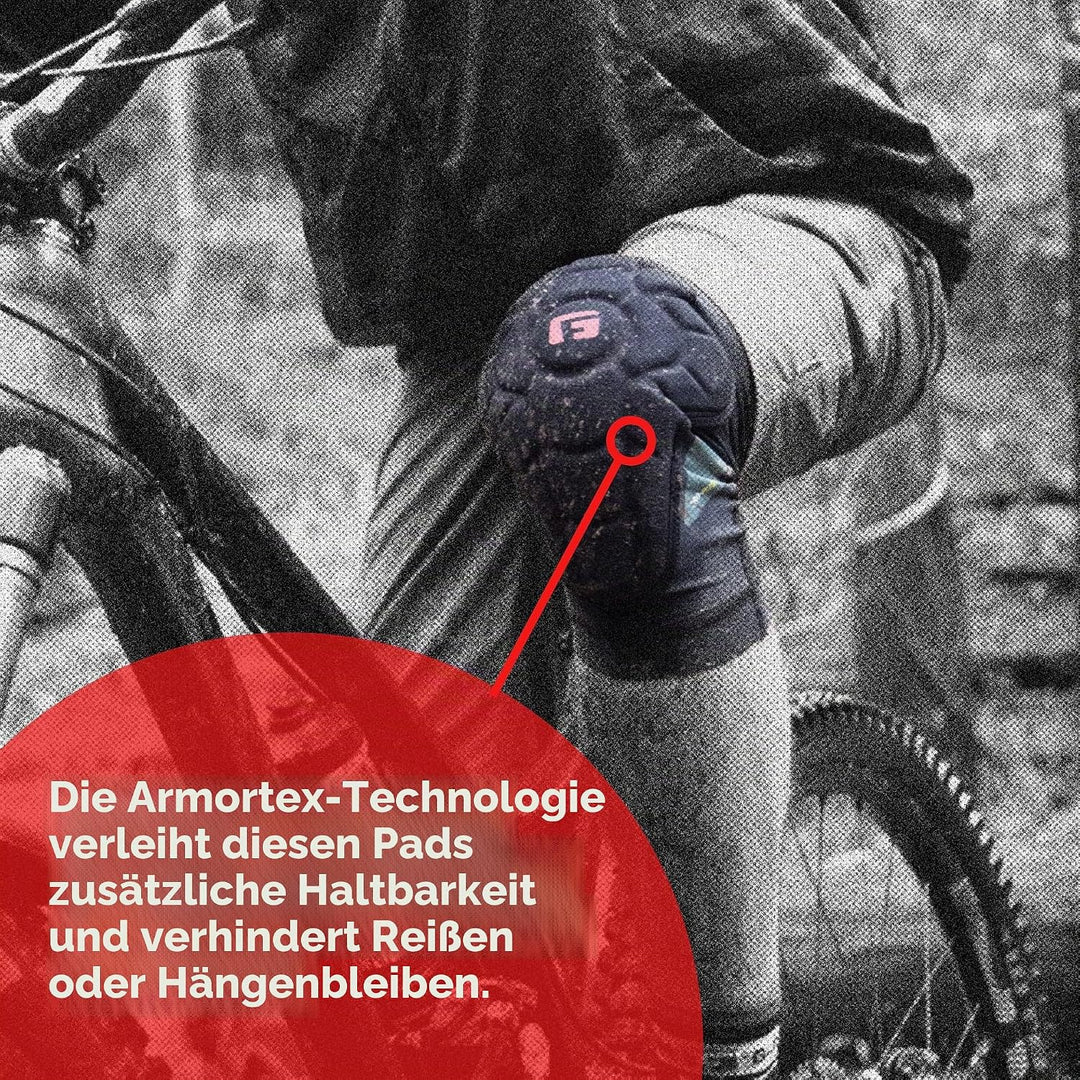 G-Form Pro-Rugged Knieschoner - Taktische Knieschoner & Kniestütze - Schwarz, XS für Erwachsene Adul