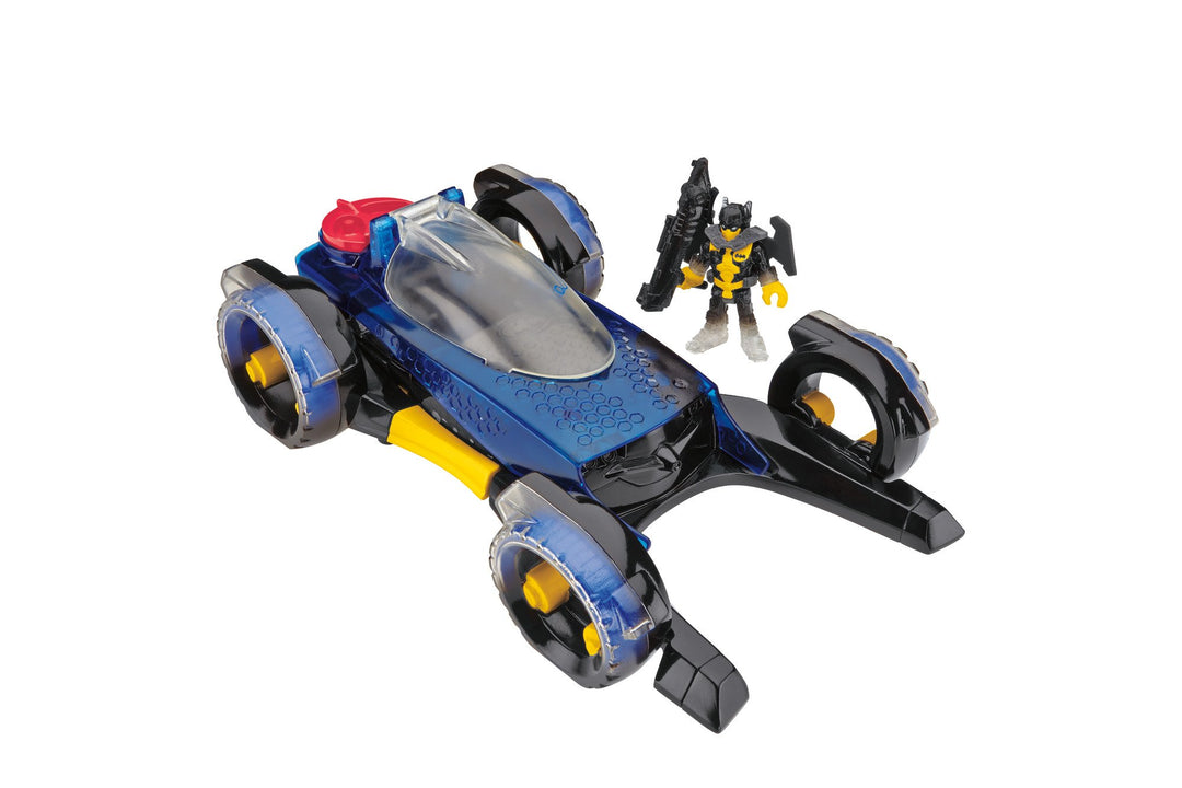 Mattel Fisher-Price DRM48 - Verwandelbares Batmobil Fahrzeug Deutsch
