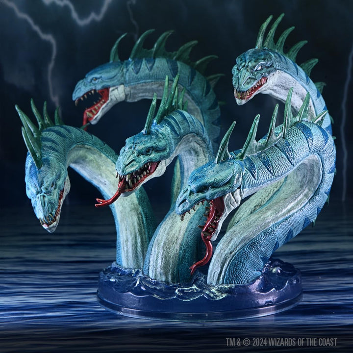 WizKids D&D Icons of The Realms: Hydra Boxed Miniature Dungeons and Dragons Miniatures, Hydra