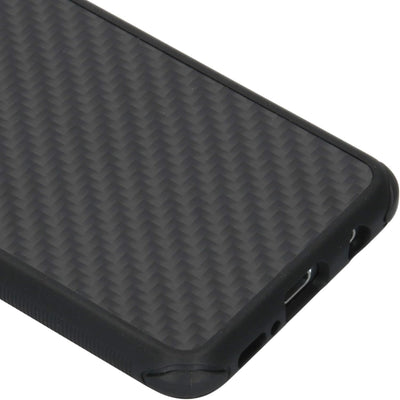 Black Rock - Hülle Robust Case Real Carbon passend für Samsung Galaxy S10 | Karbon, Handyhülle, Dünn