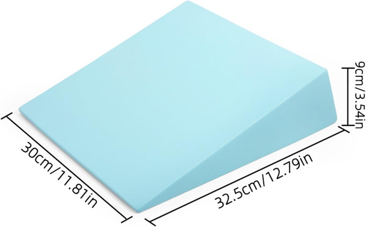 Slant Board Wadendehnung, rutschfester Yoga-Keil, 32 x 30 cm, mit hochdichtem EVA-Schaum, tragbare F