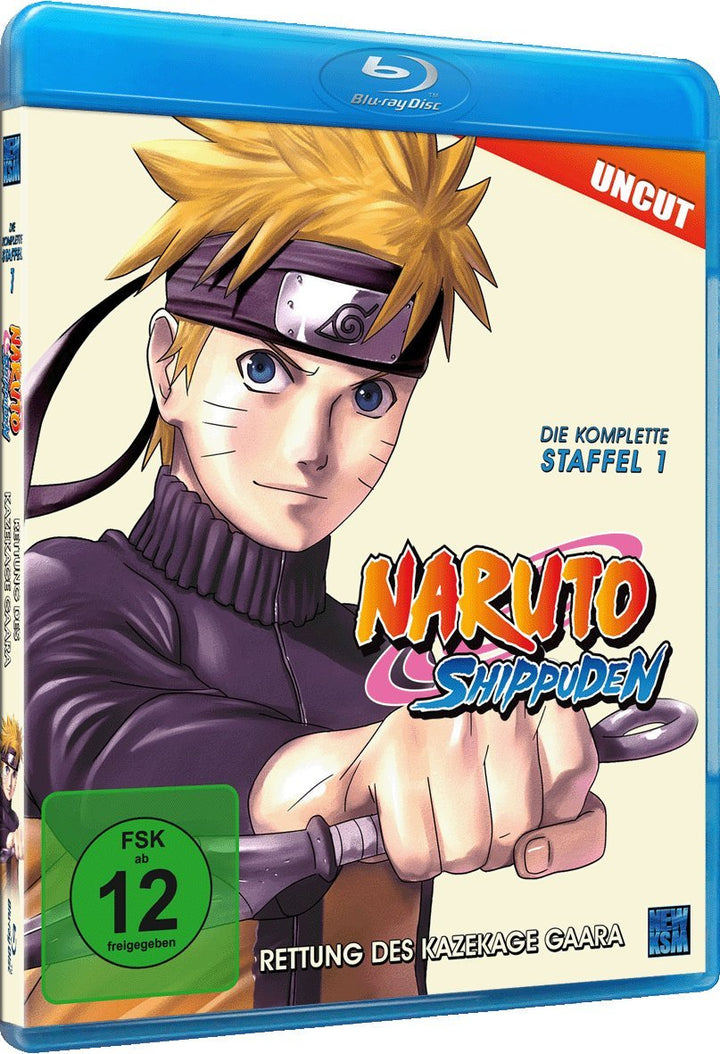 Naruto Shippuden - Staffel 1: Rettung des Kazekage Gaara (Uncut) [Blu-ray], Blu-ray