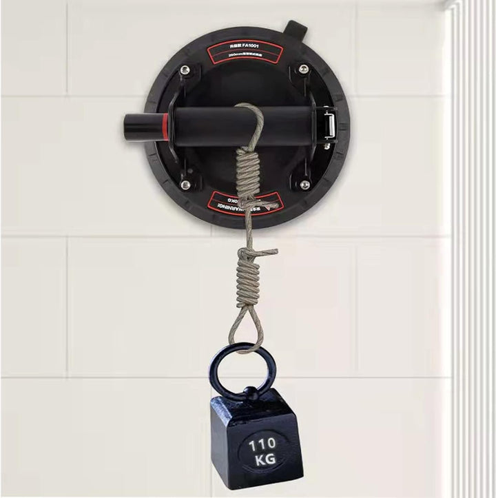 Saugheber,2 Stück Glasheber,8"Glassauger Saughalter,Vakuumheber mit Handpumpe für Glas,Bodenfliesen,