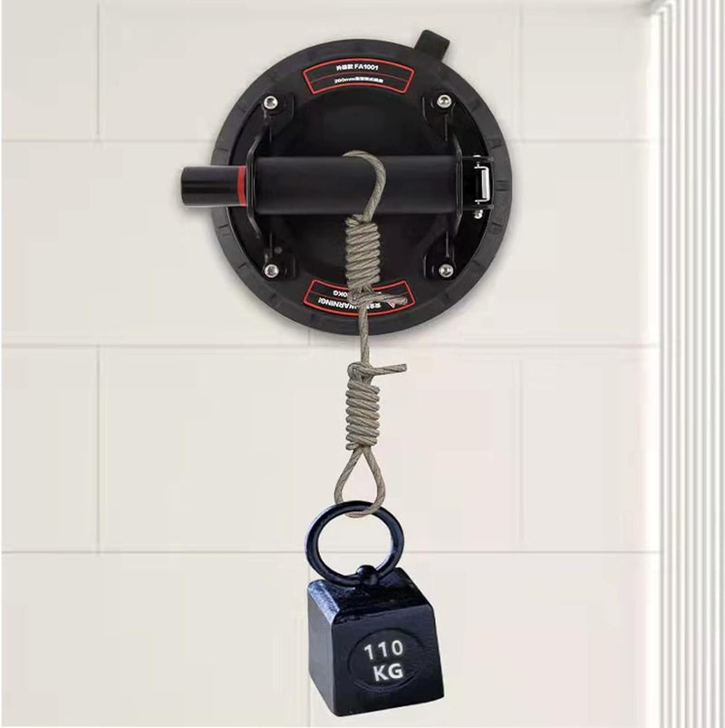 Saugheber,2 Stück Glasheber,8"Glassauger Saughalter,Vakuumheber mit Handpumpe für Glas,Bodenfliesen,