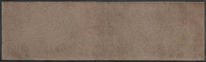 wash+Dry Fussmatte Taupe 35x120cm, innen und aussen, waschbar, beige 35 x 120 cm (Rechteckig), 35 x