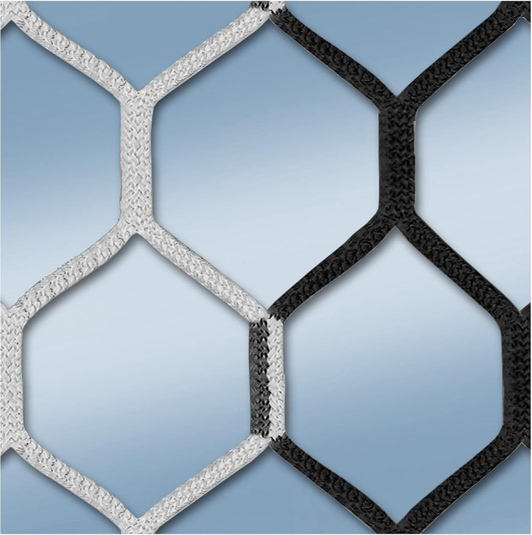 Cawila Tornetze Tornetz Hexa 5,00x2,00m | Tiefe 0,8x1,5m weissschwarz Einheitsgrösse, weissschwarz E