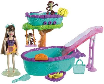 Mattel - Polly J1657-0 - Lilas 2-Stufen-Pool