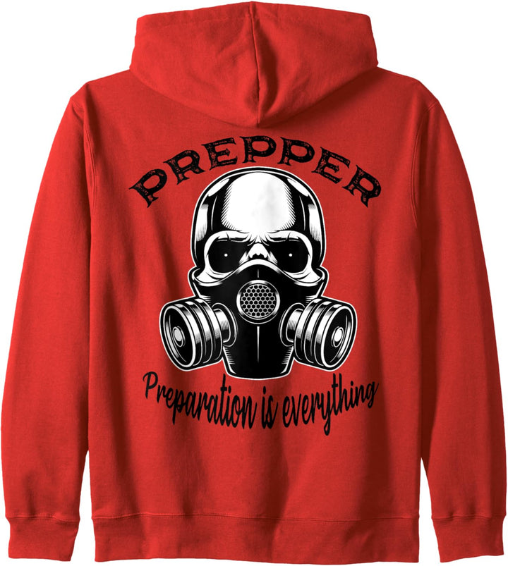 Prepper Preparation is everything Bushcraft Prepper Kapuzenjacke