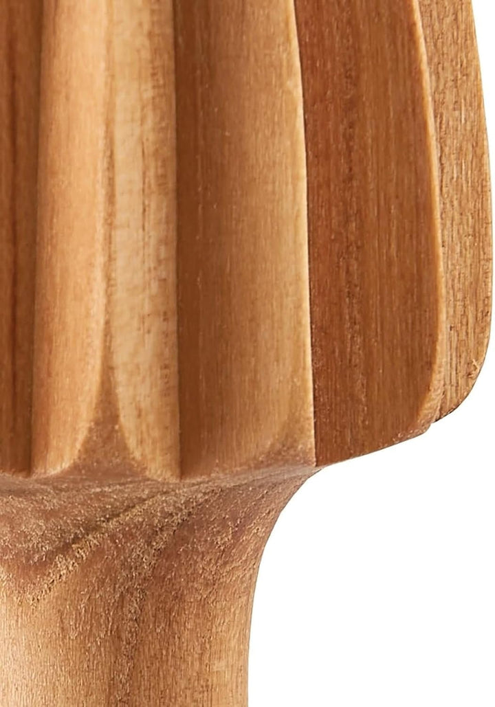 Alessi UT108 Zitronenpresse aus Kischbaumholz, Holz, braun, 7 x 15.5 x 54 cm