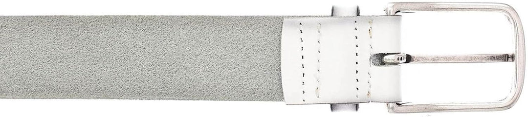 Vanzetti Denim Love 35mm Full Leather Belt W115 White