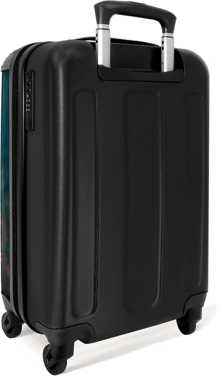 NoBoringSuitcases.com® Koffer Handgepäck Trolley Rollkoffer Kleine Reisekoffer mit 4 Rollen - Welpe