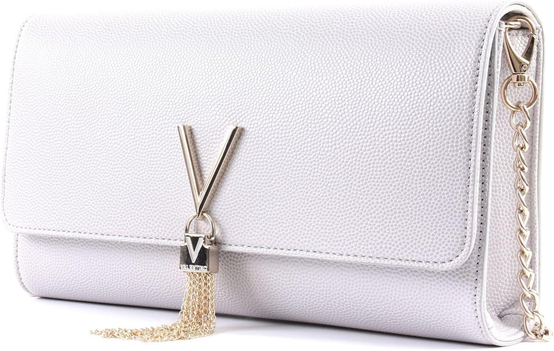 VALENTINO Damen 1r4-divina Tasche Ghiaccio, Ghiaccio