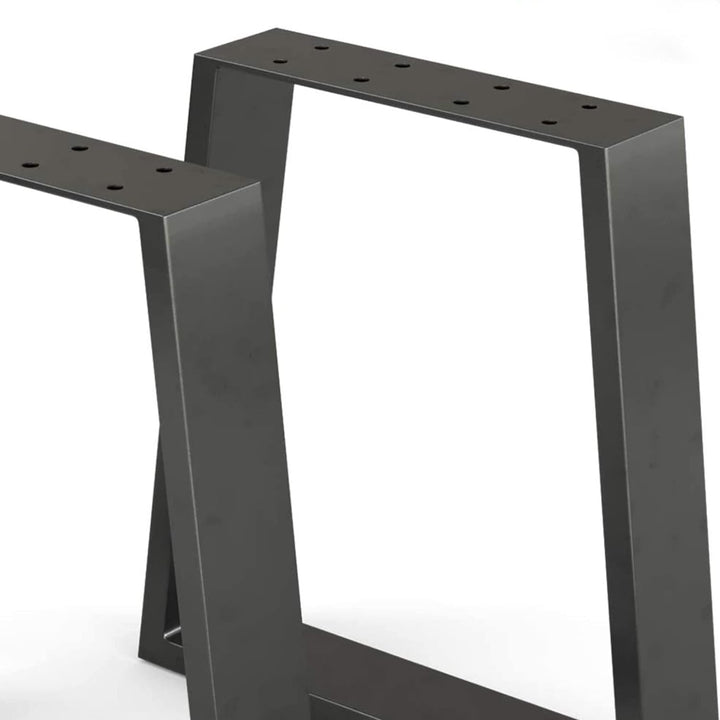 [en.casa] Tischgestell Marstal Tischkufen im 2er Set für Couchtischen Tischbeine 42 x 40 cm Möbelfüs