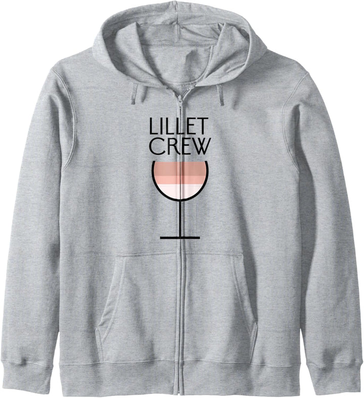 Lillet Crew Gruppenshirt ideal für den Junggesellenabschied Kapuzenjacke