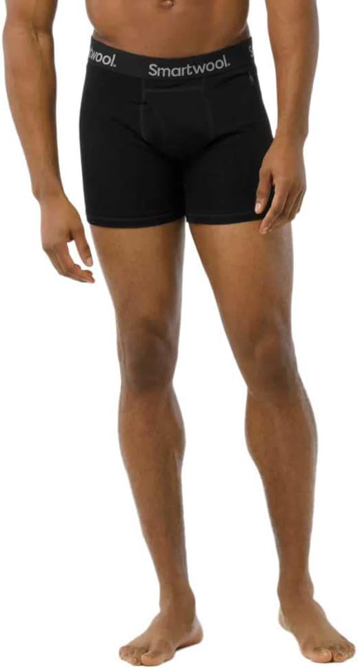 Smartwool Damen Herren Merino Boxershorts S Schwarz, S Schwarz