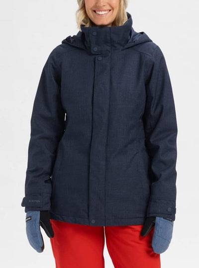 Burton Damen Jet Set Snowboard Jacke S Dress Blue, S Dress Blue
