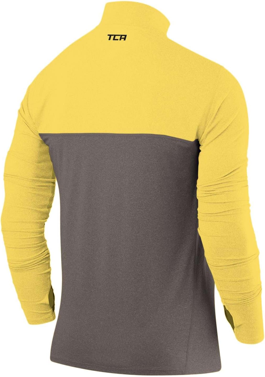 TCA Funktionsshirt Herren Langarm - Fusion Pro Quickdry Langarmshirt atmungsaktiv - Wandershirt Lauf