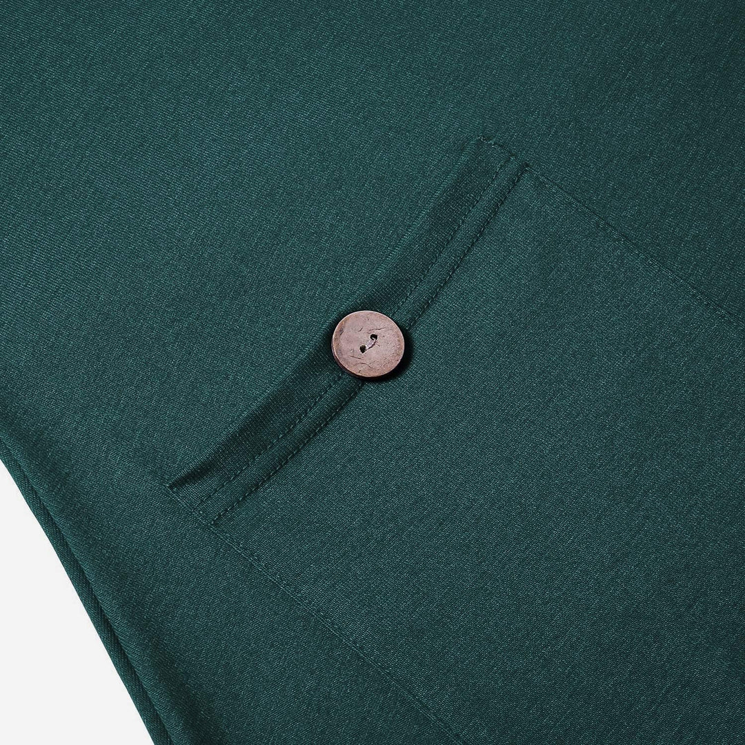 Amrto Damen Tunika Tops Turtleneck Langarm Shirts Bluse Hemd Pullover Mit Taschen, #4-dunkelgrün