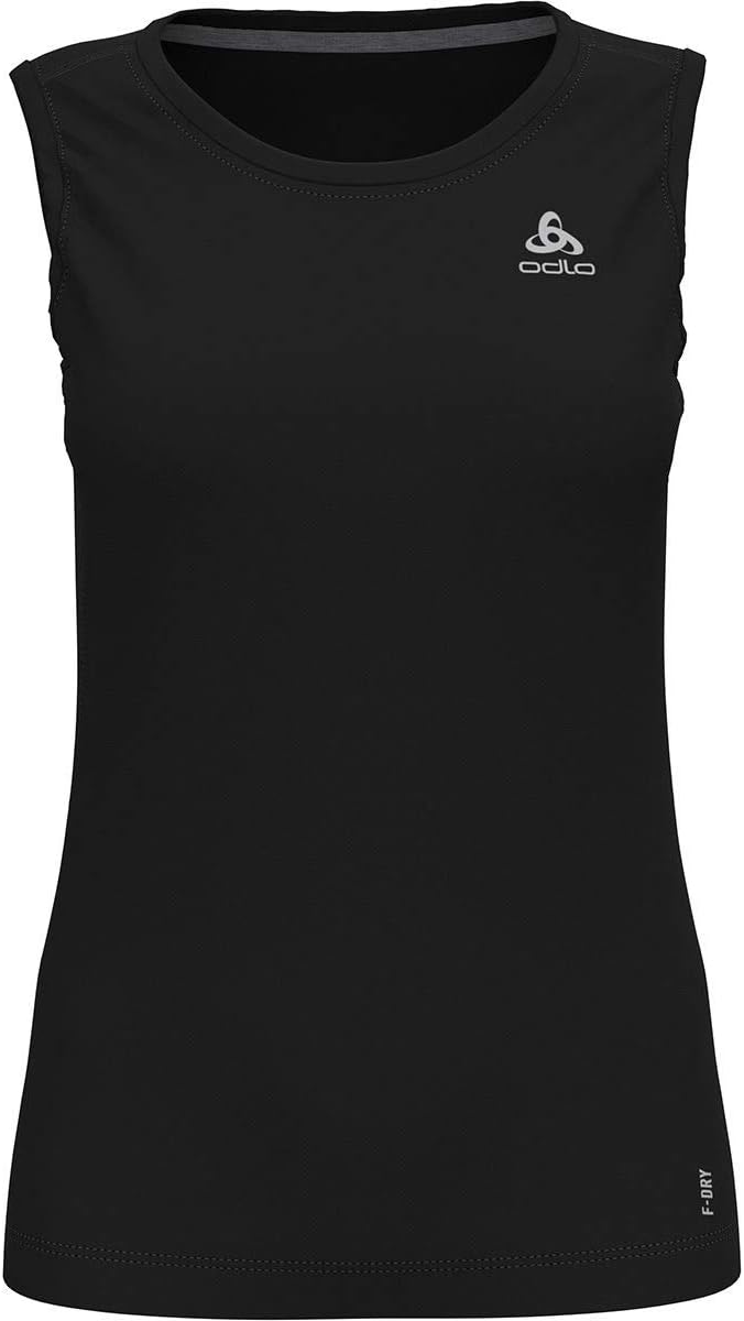 Odlo Damen F-Dry_550851 Funktionsunterwäsche Tanktop S Schwarz, S Schwarz