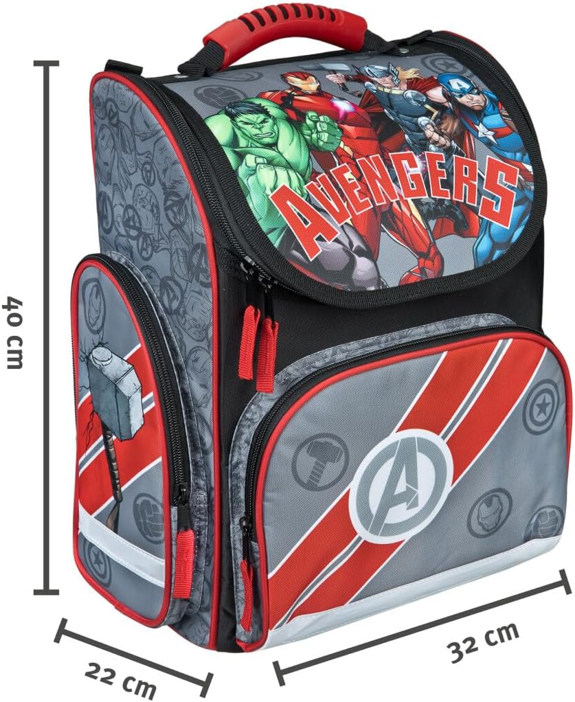 Undercover Schulranzen Set 1. Klasse - Personalisierter Inhalt mit Name - Schultasche Jungen Mädchen