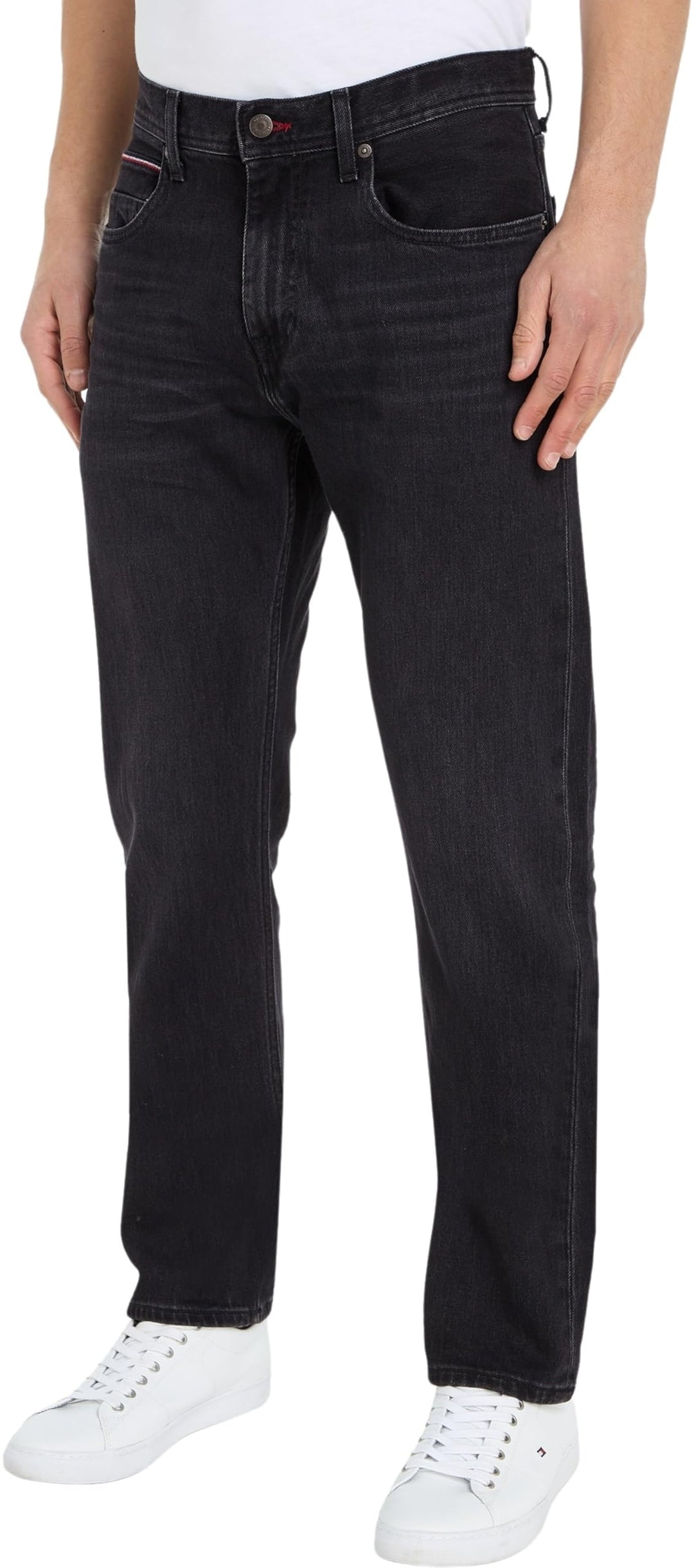 Tommy Hilfiger Herren Jeanshosen 30W / 32L Denim (Nick Black), 30W / 32L Denim (Nick Black)