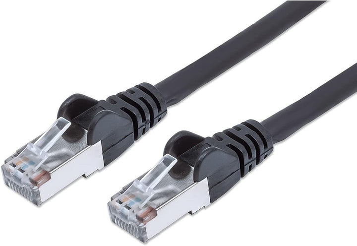PremiumCord Netzwerkkabel, Ethernet, LAN & Patch Kabel CAT6a, 10Gbit/s, S/FTP PIMF Schirmung, AWG 26