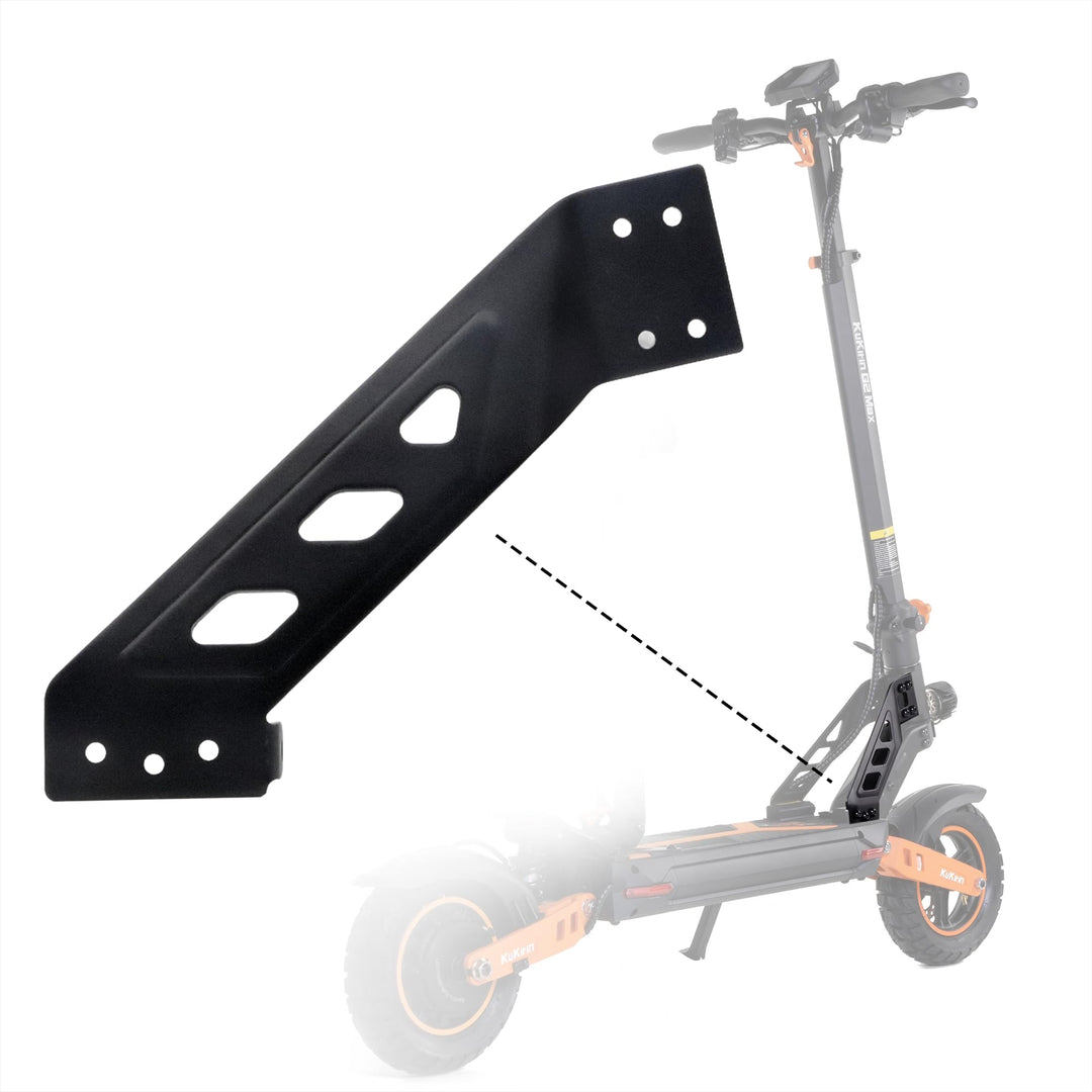 Vordere Hauptträger-Querträger-Baugruppe kompatibel mit KuKirin G2 Max E-Scooter, Ersatz-Metallstütz