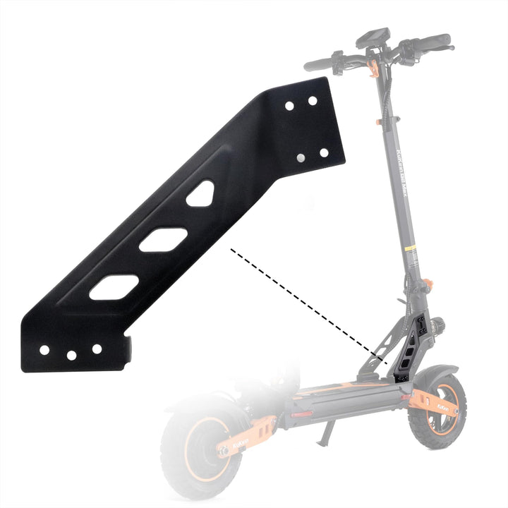 Vordere Hauptträger-Querträger-Baugruppe kompatibel mit KuKirin G2 Max E-Scooter, Ersatz-Metallstütz