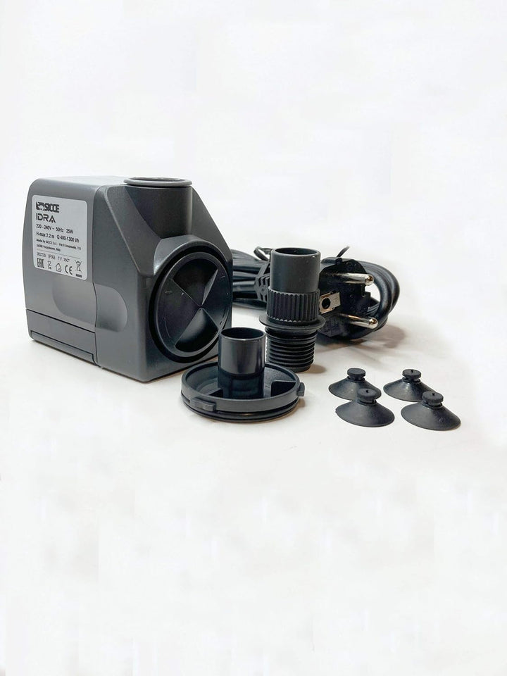 Sicce Idra Wasserpumpe ( 25 W, 1300 l/h, 2,20 m Förderhöhe) hochwertige Qualitätspumpe aus Italien,