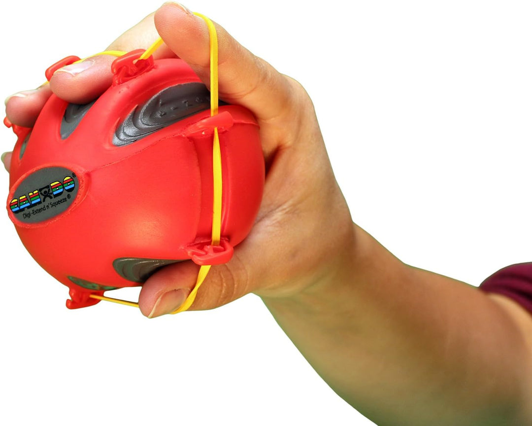 CanDo Handtrainer, Fingertrainer Digi-Extend n´Squeeze®, rot (leicht) leicht / rot, leicht / rot